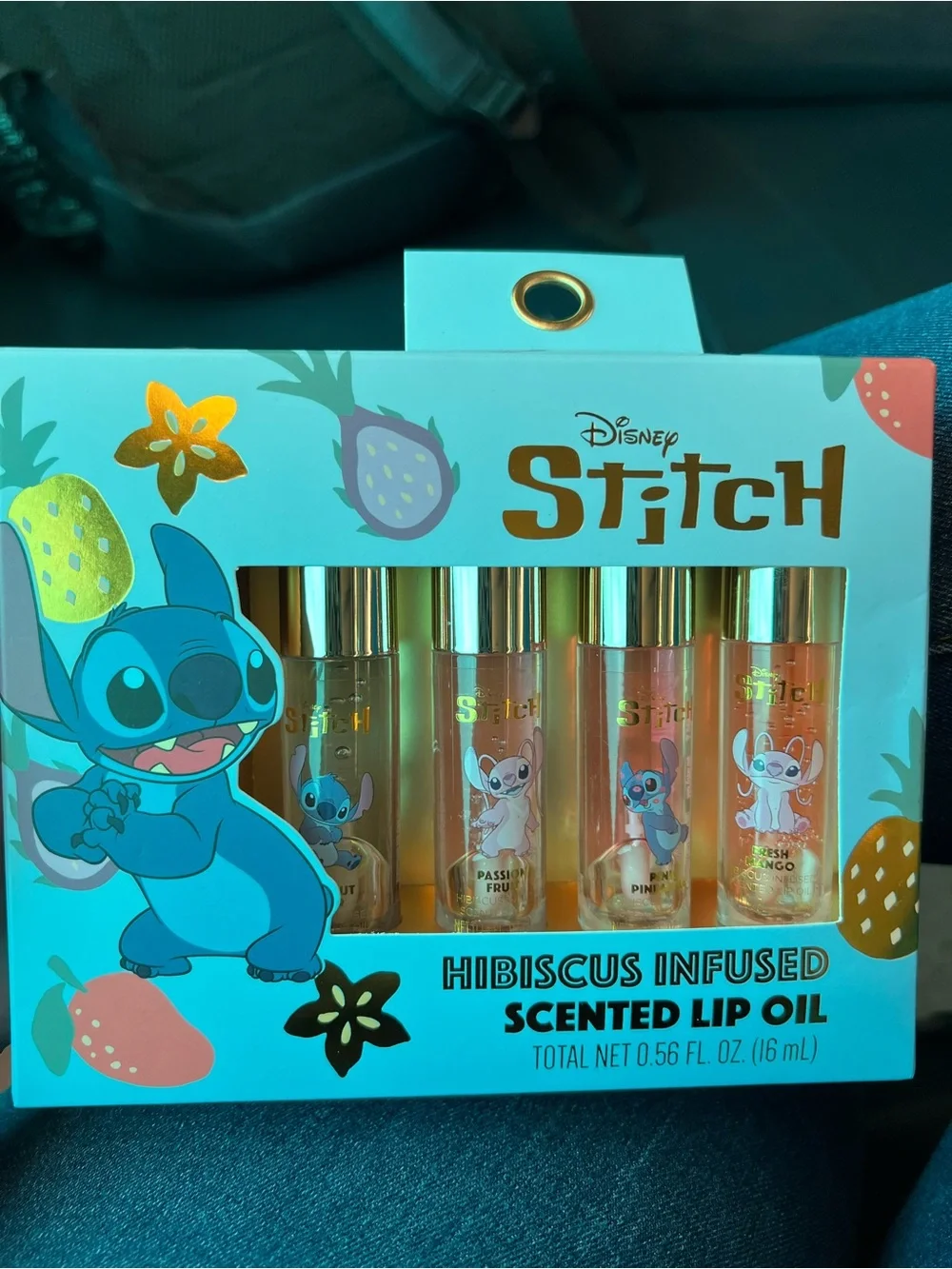 Disney Stitch Scented Lip Oil Set